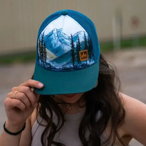 Misty Mountains Unisex Trucker Hat