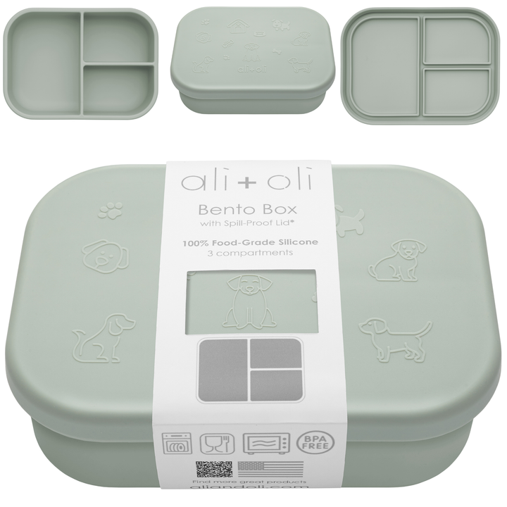 Ali+Oli Silicone Sage Bento Box