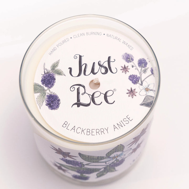 Blackberry Anise Candle by Just Bee