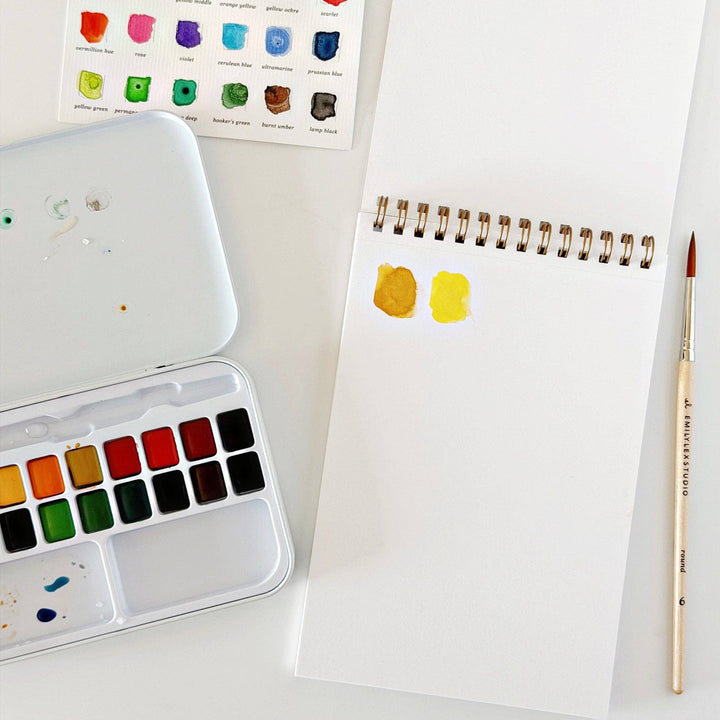 Spiral Bound Watercolor Paper Pad