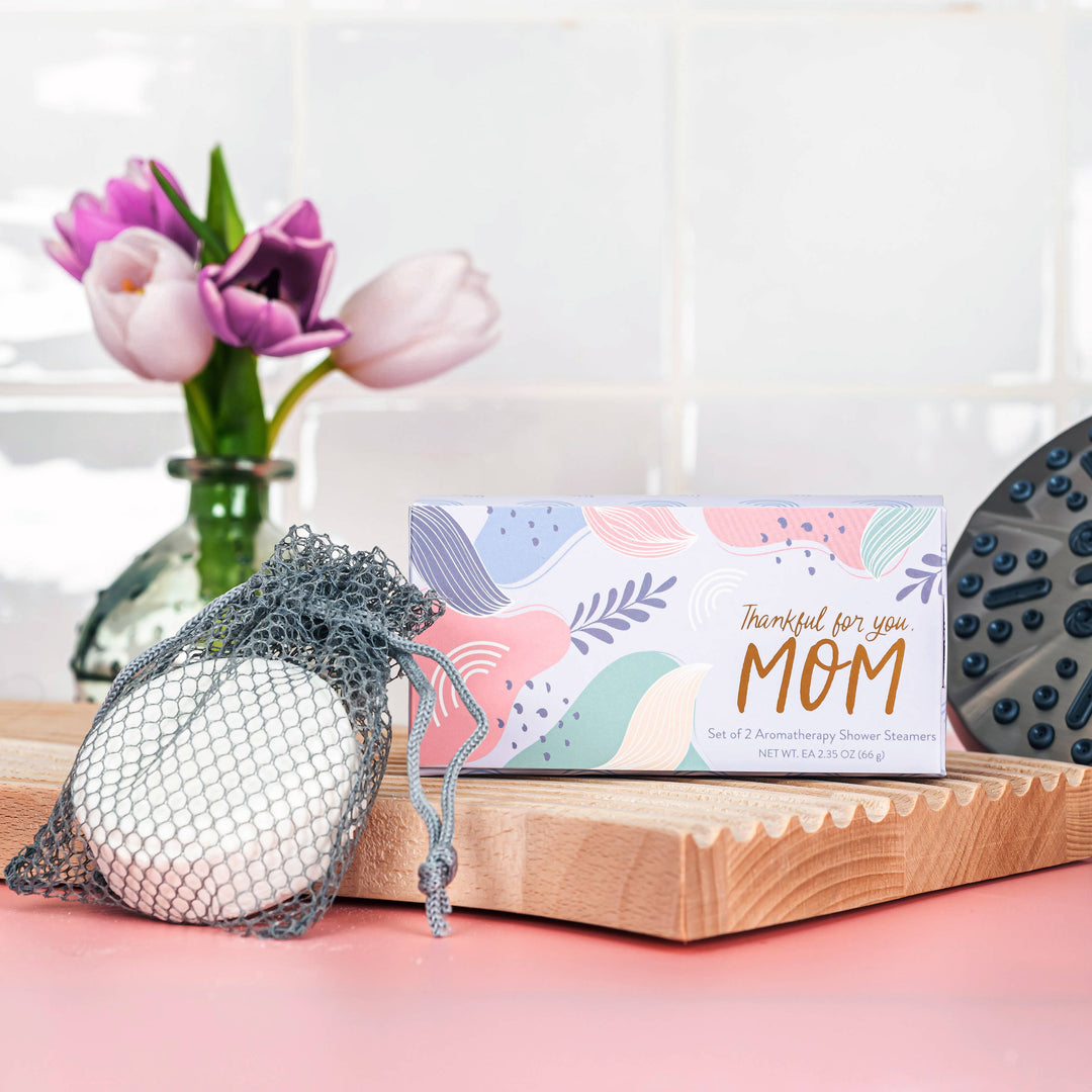 Thankful Mom Shower Steamer Gift Set
