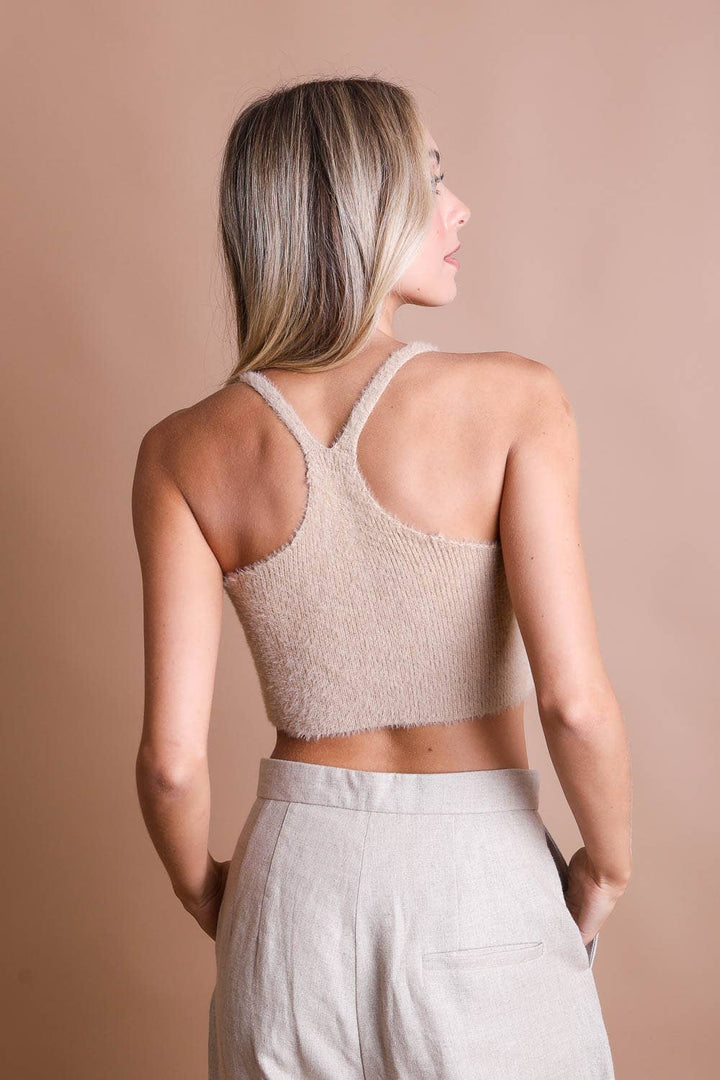 Bohemian Chic Soft Brami Lounge Wear in Latte