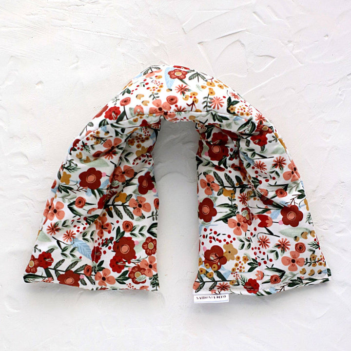 Neck and Body Therapy Wrap in Boho Flower Print