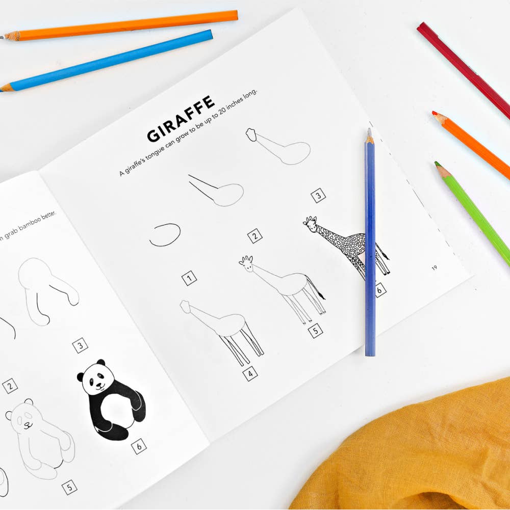 All The Animals: A How to Draw Art Book for Kids