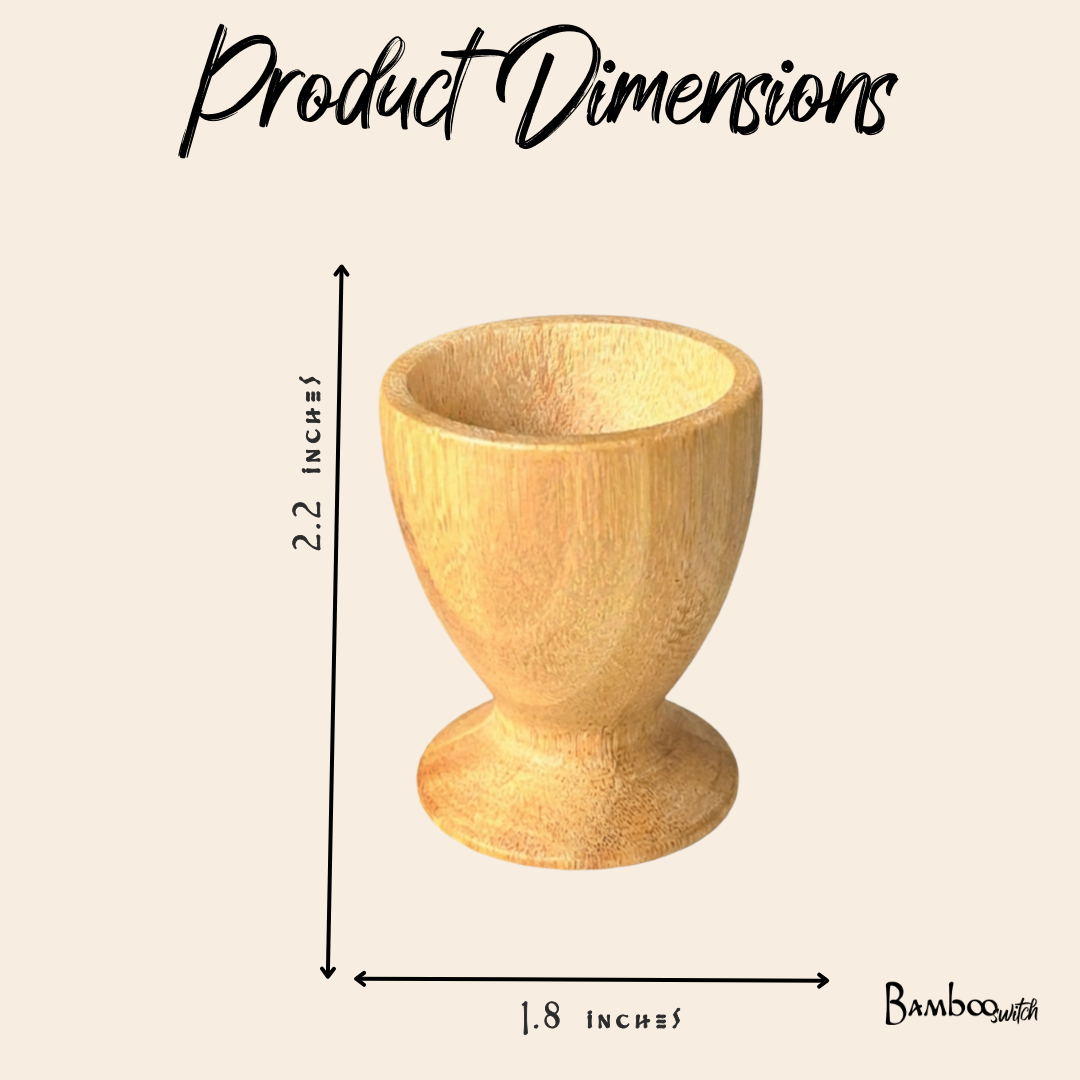 Bamboo Egg Cup