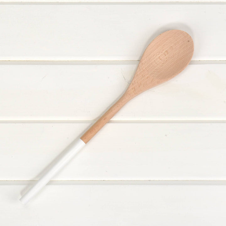Love NH Engraved Wooden Spoon - White