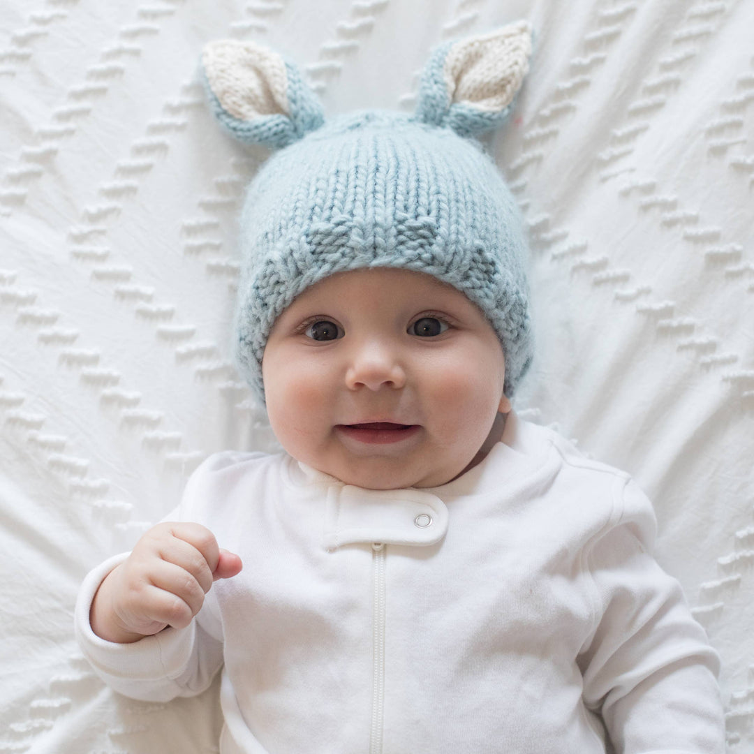 Blue Bunny Ears Hat