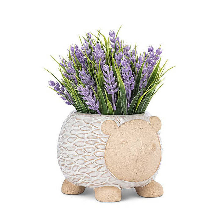Sm Hedgehog Planter-5"L