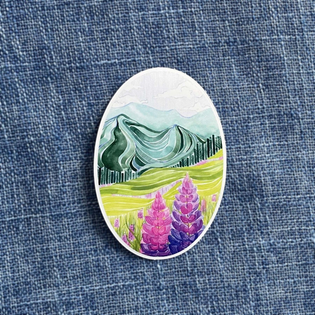 Lupine Bloom Sticker