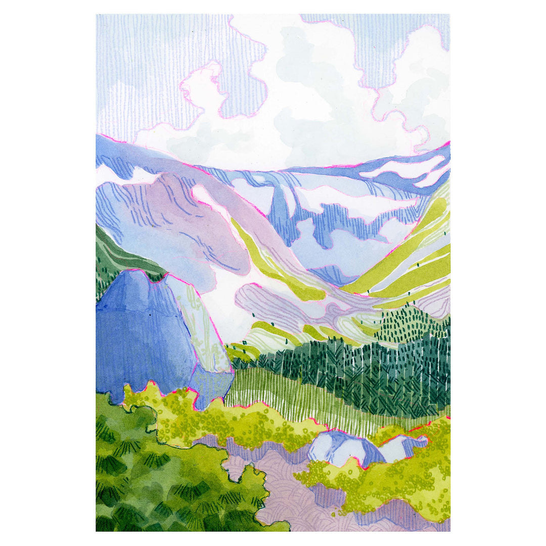 "Reluctant Spring" Tuckerman Ravine Print