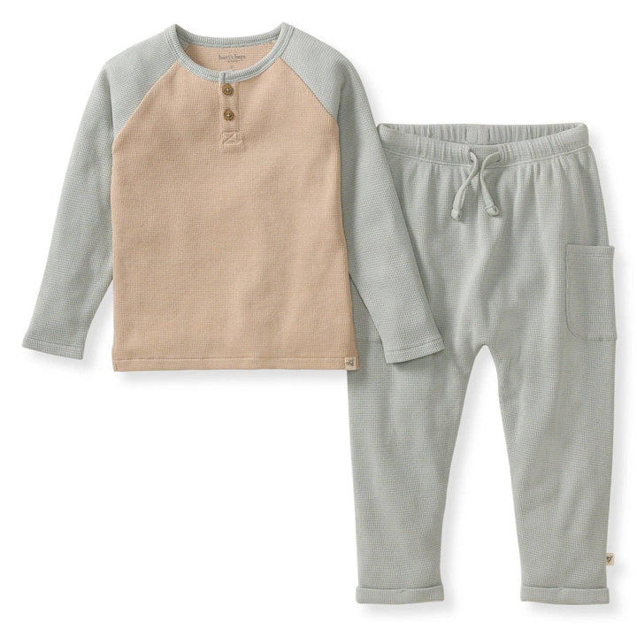Organic Thermal Boy Tee & Pants Set