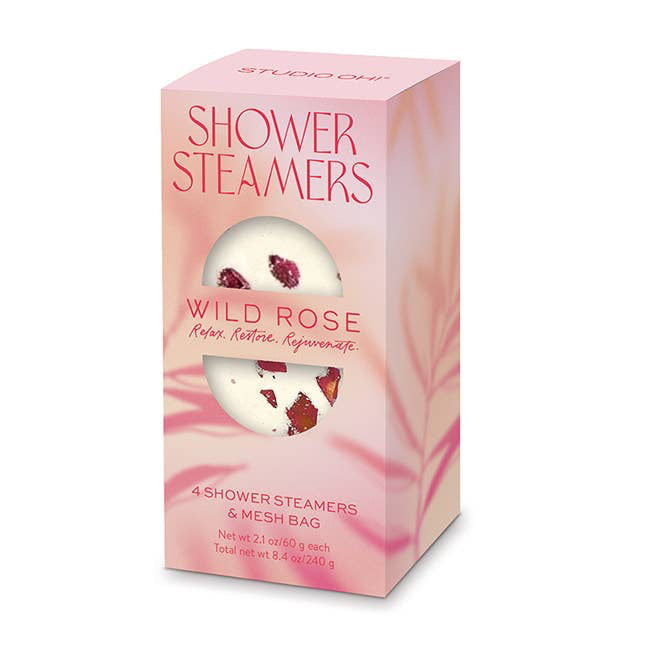 Wild Rose Blooms Shower Steamer