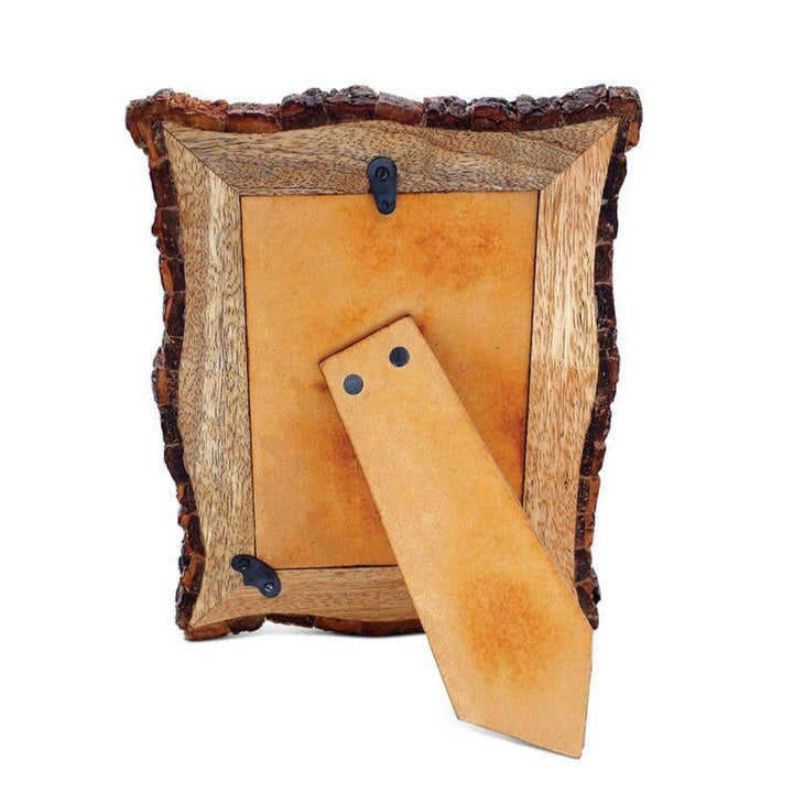 Rustic Live Edge 4x6 Photo Wood Picture Frame