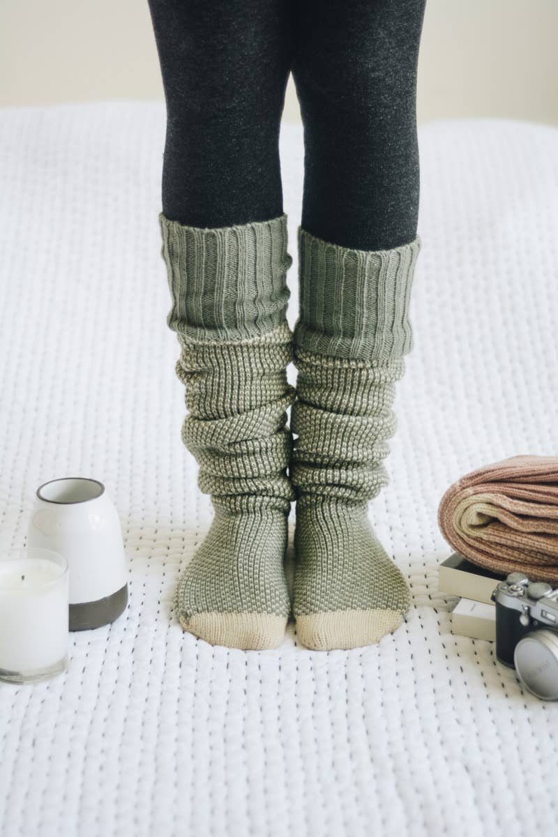 Warm & Soft Knit Lounge Socks