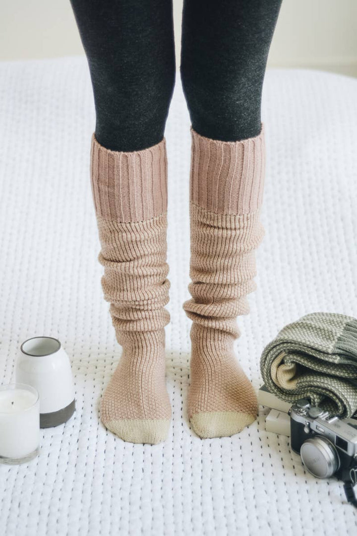 Warm & Soft Knit Lounge Socks