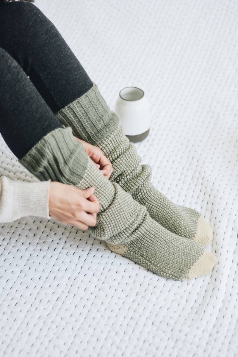 Warm & Soft Knit Lounge Socks
