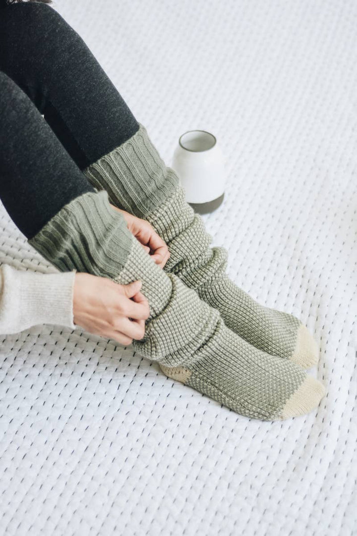 Warm & Soft Knit Lounge Socks