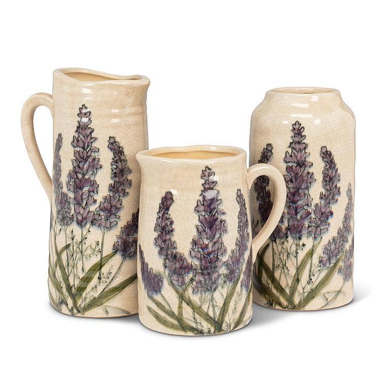 Lavender Tall Vase