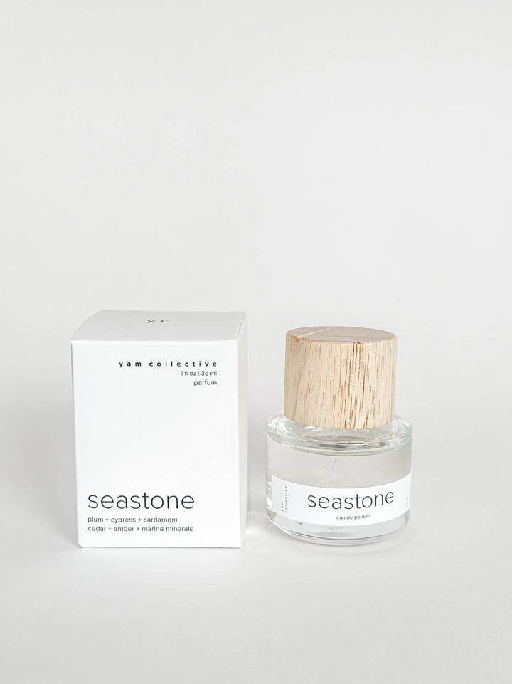 Sea Stone Eau de Parfum: Marine Minerals, Cypress, Plum