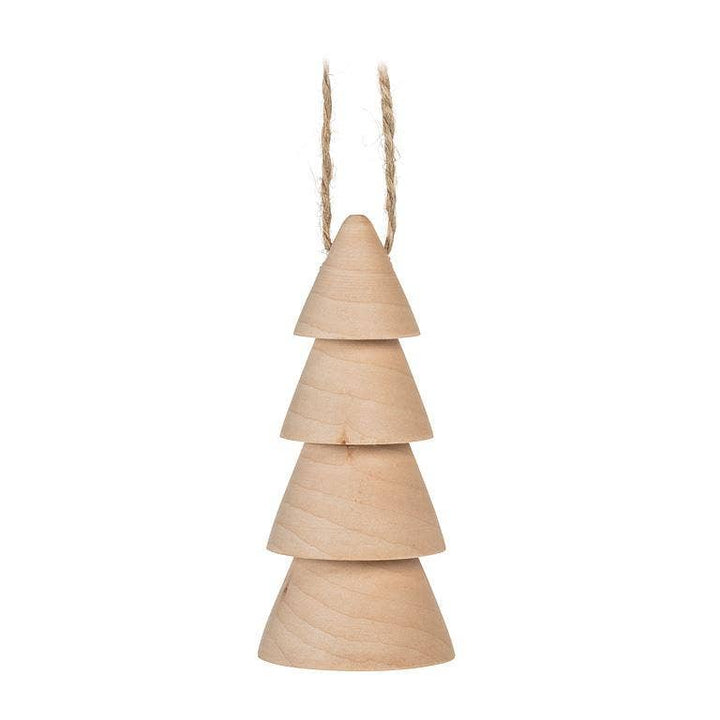 Small Tree Ornament-2 Assorted 3.5"H