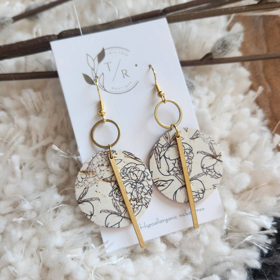 Jude Black & White Collection Earrings
