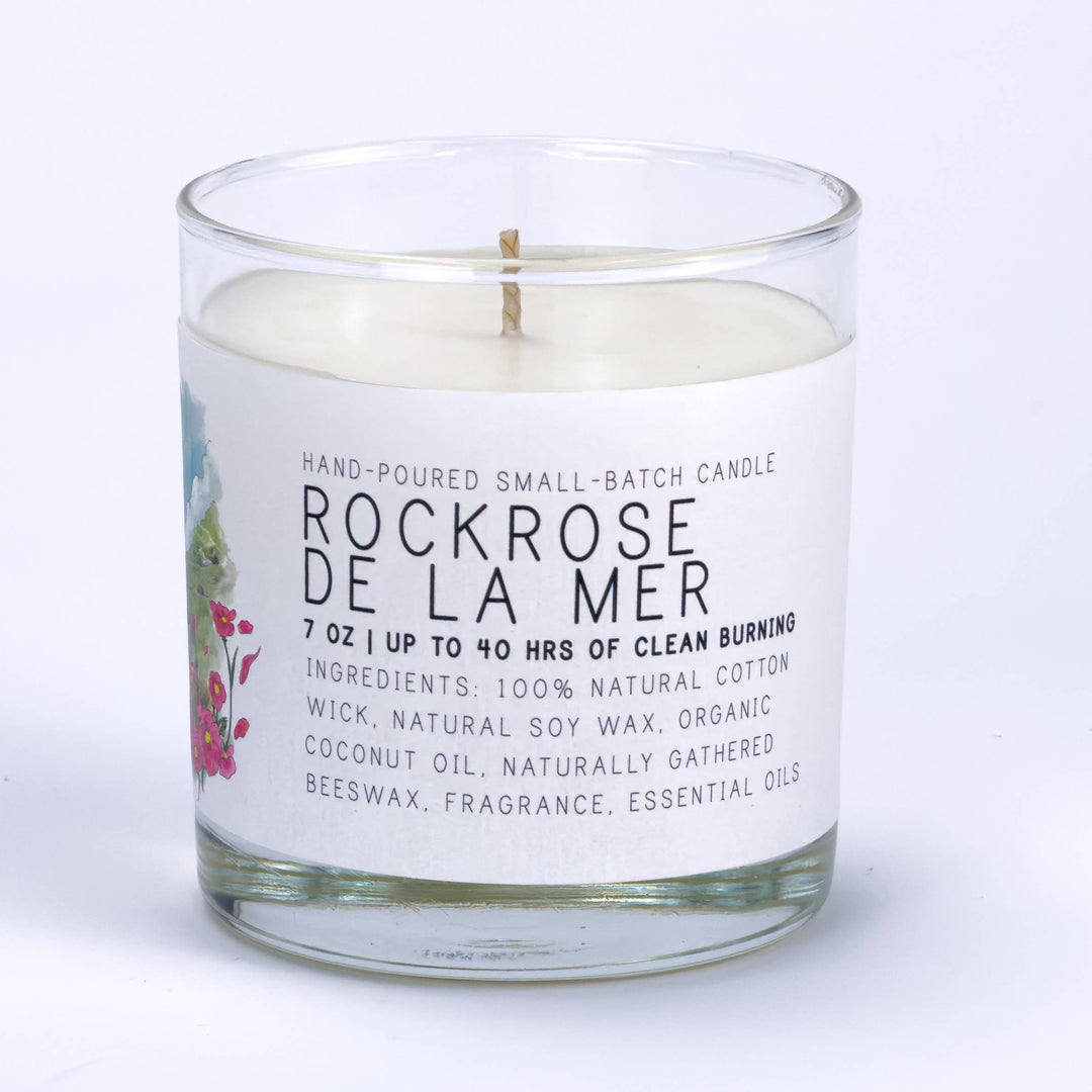 Rockrose de la Mer Candle by Just Bee