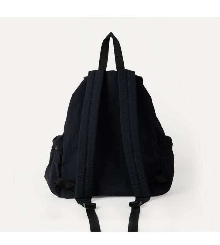 Solid Color Nylon Backpack