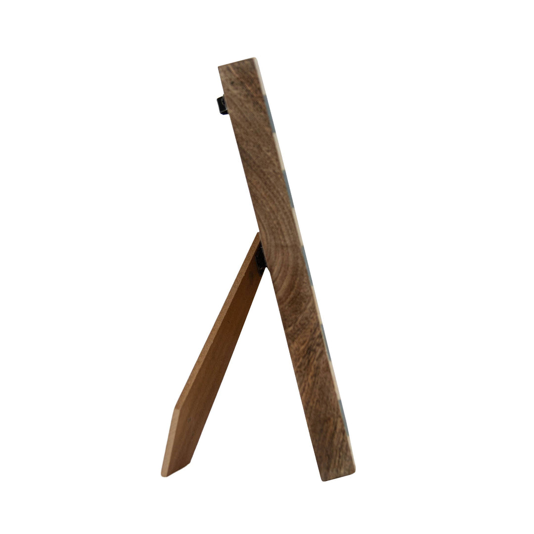 Alya 5x7 Photo Coastal Blue and White Picture Frame