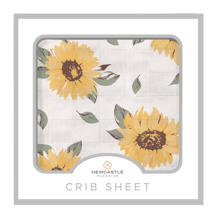 Sunflower Farm Crib Sheet