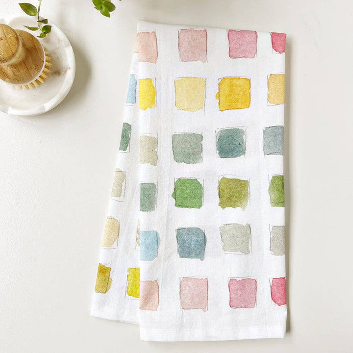 Paintswatch Tea Towel by Emily Lex