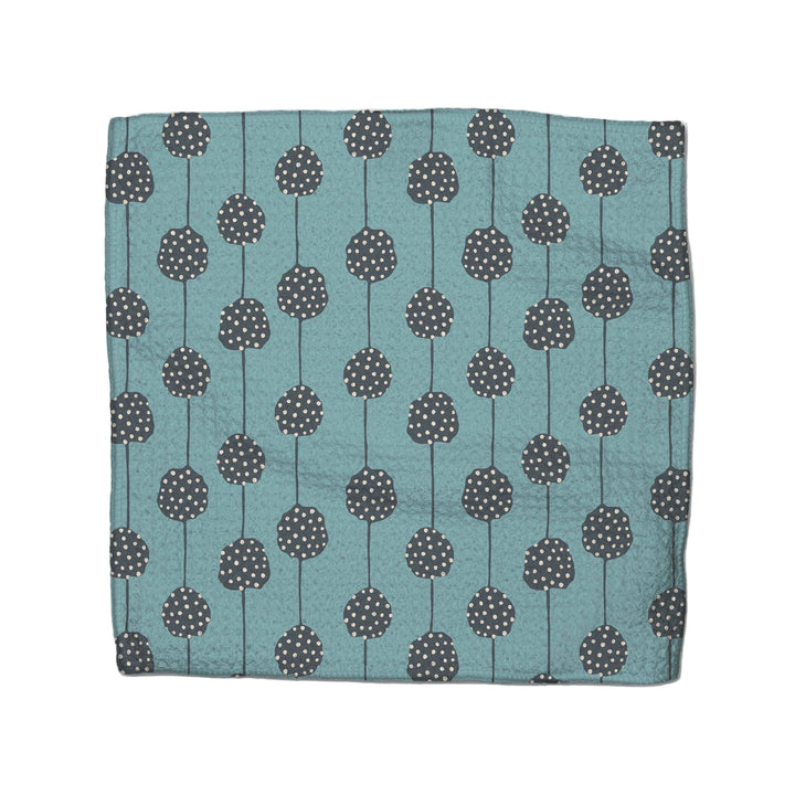 Polka Dot Blooms Dishcloth Set by Geometry
