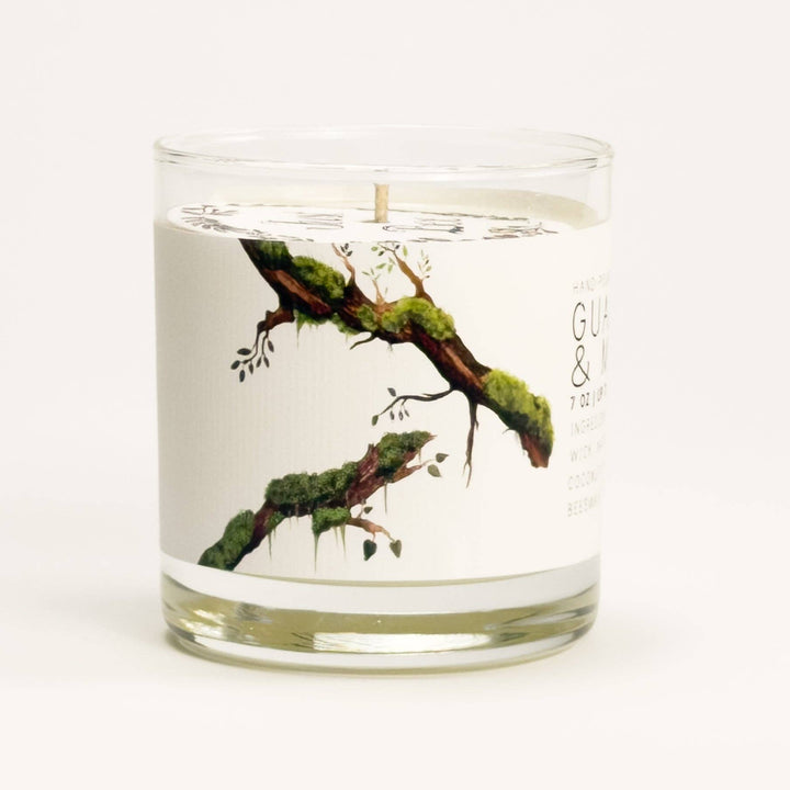 Guaiac Wood & Moss Candle by Just Bee