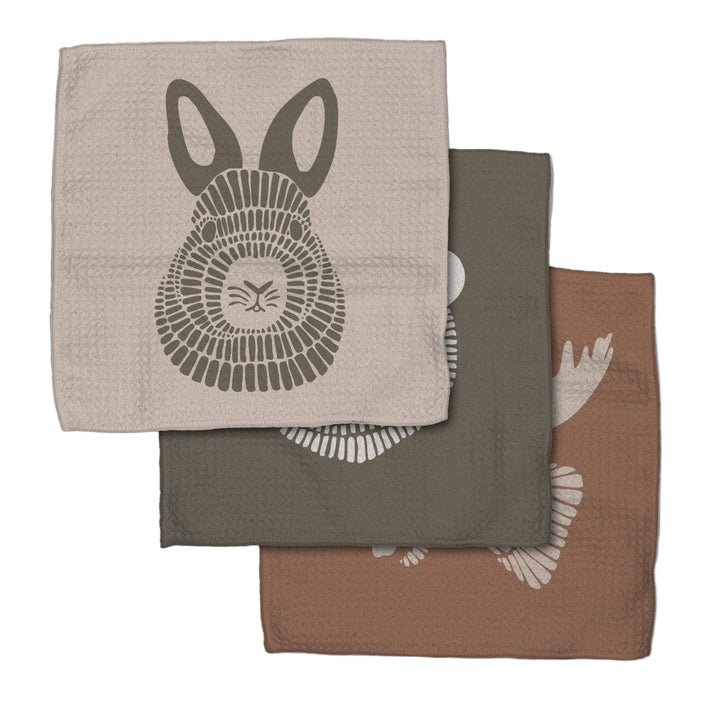Forest Animals Dishcloth Set by Geometry