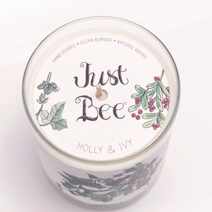 Holly & Ivy Candle by Just Bee