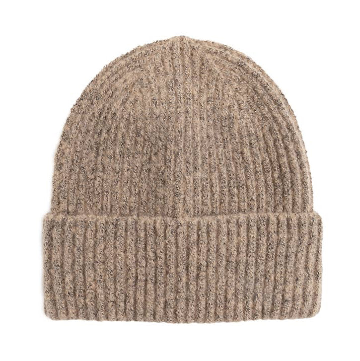 Marled Rib Knit Beanie
