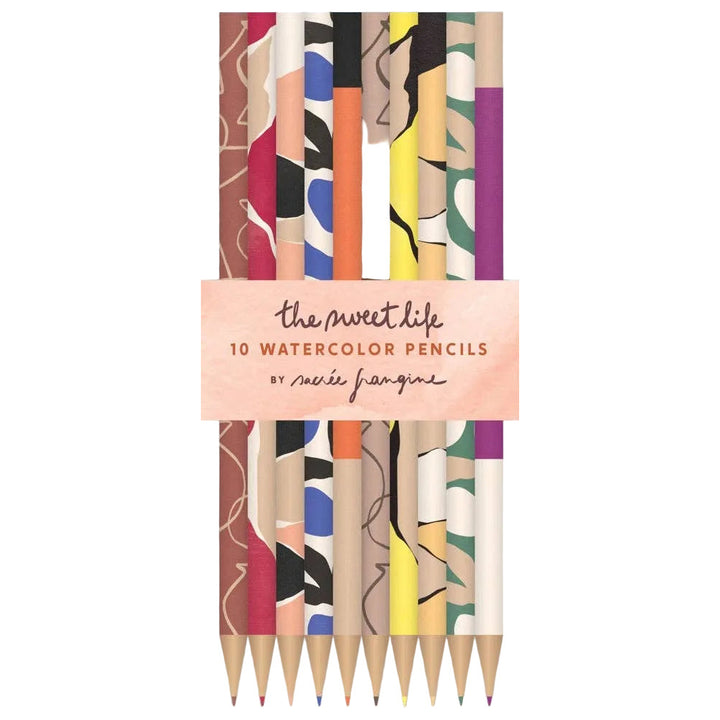 Sweet Life: 10 Watercolor Pencils