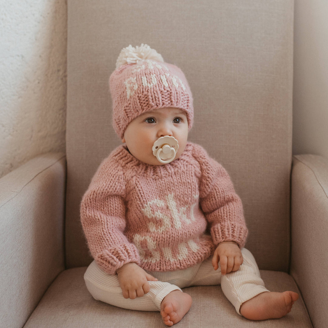 Ski Bum Rosy Crew Neck Sweater Baby & Toddler