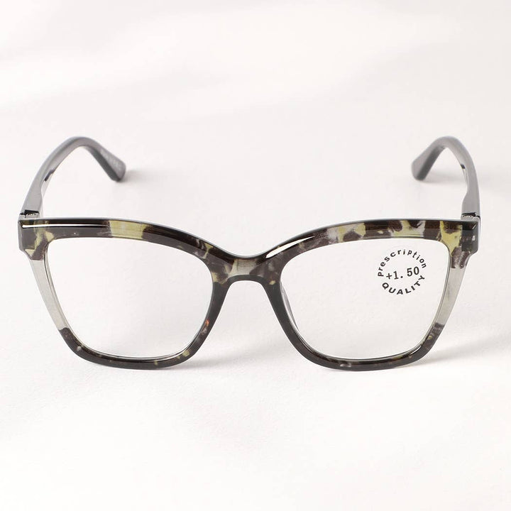 Colorful Leopard Cat Eye Reading Glasses