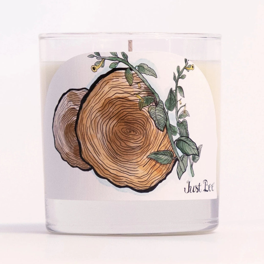 Teakwood Tobacco Candle by Just Bee