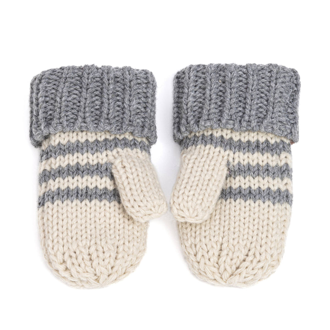 Knitted Cat Mittens for Toddlers & Kids
