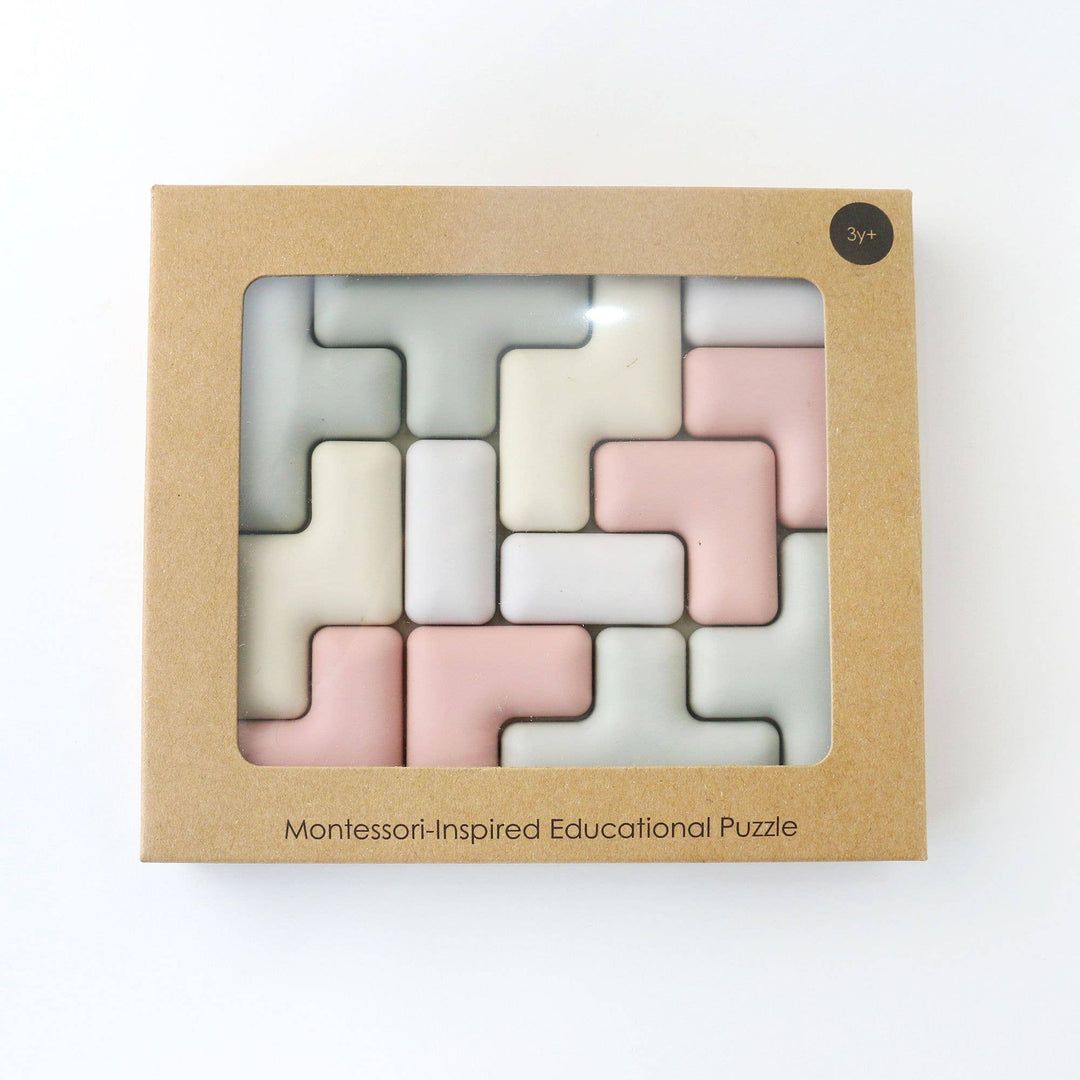 Silicone Montessori Shape Logic Puzzle
