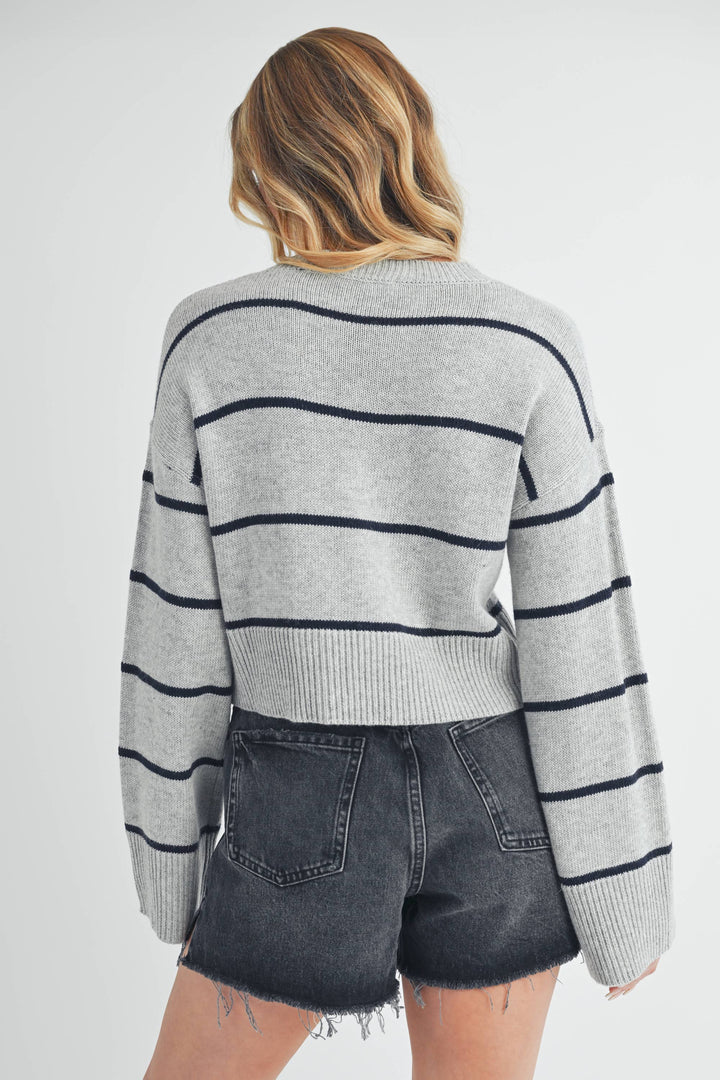 Emmanuelle Sweater - Heather Gray