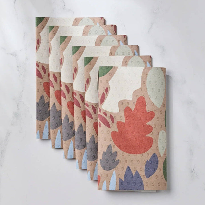 Cut Paper Leaves Mocha Not Paper Towels by Geometry