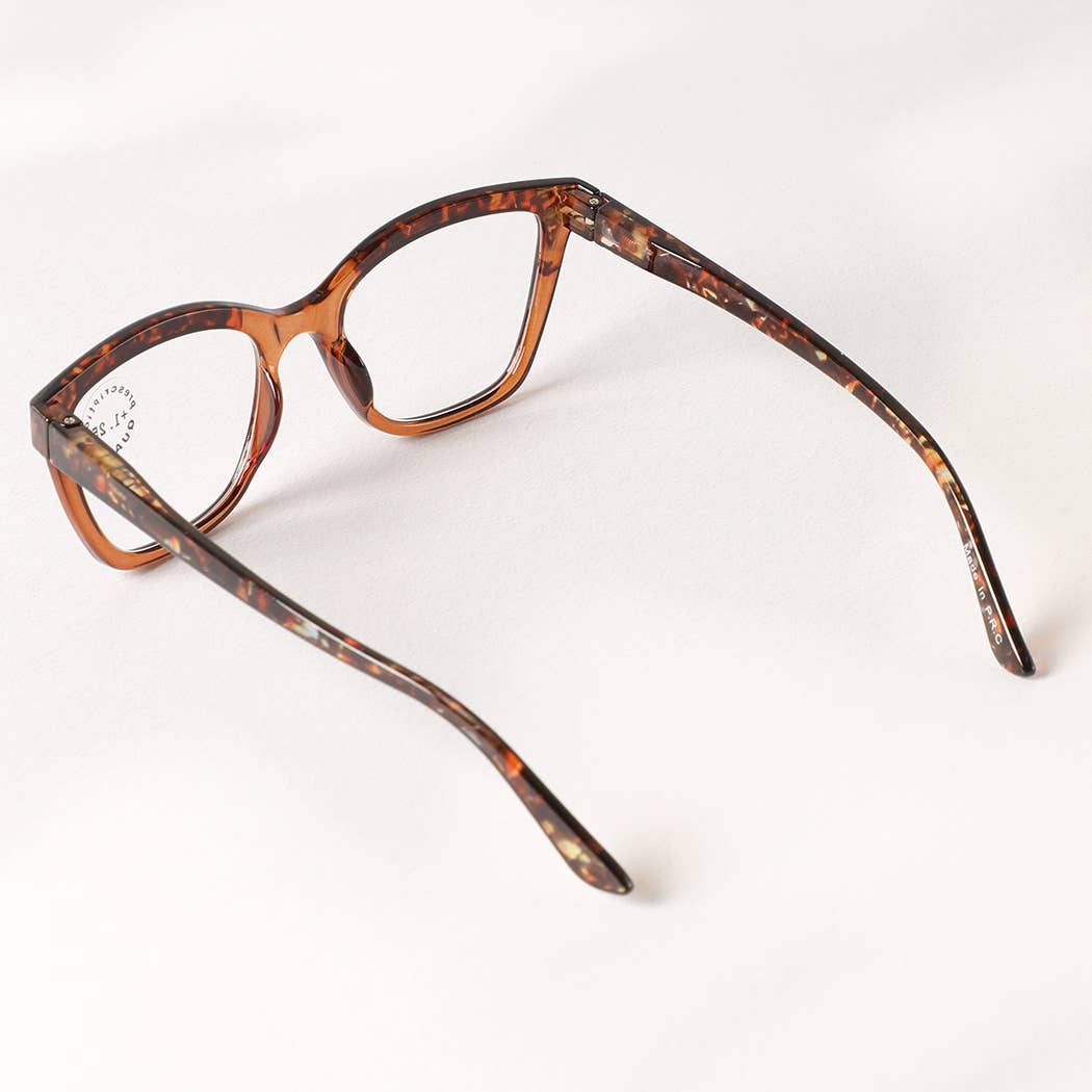 Colorful Leopard Cat Eye Reading Glasses
