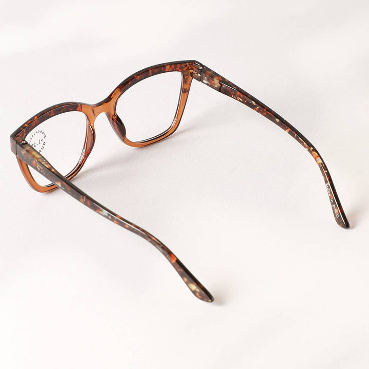 Colorful Leopard Cat Eye Reading Glasses