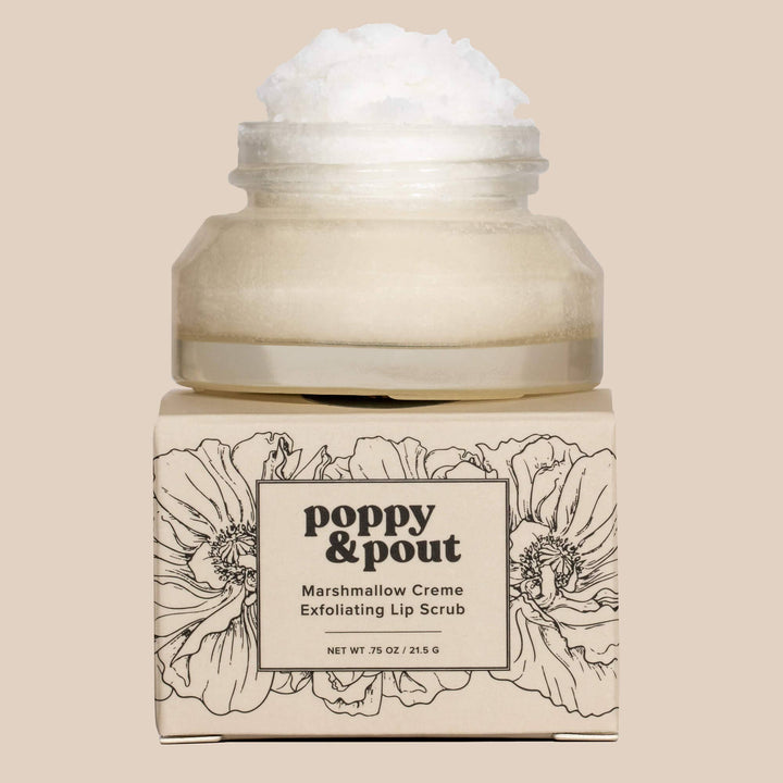 Poppy & Pout Marshmallow Creme Lip Scrub