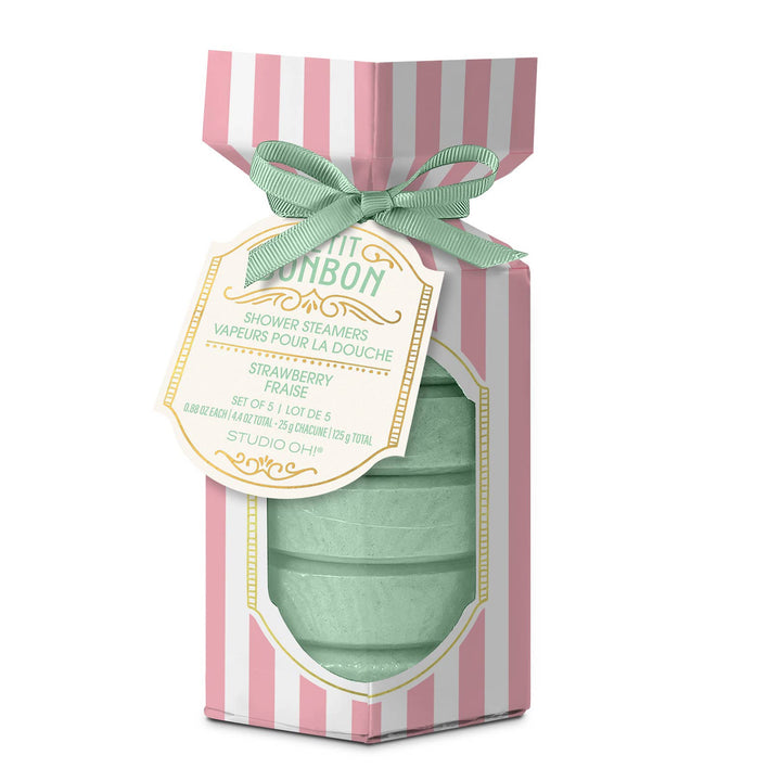 Petit Bonbon Sweetheart Pink Shower Steamers