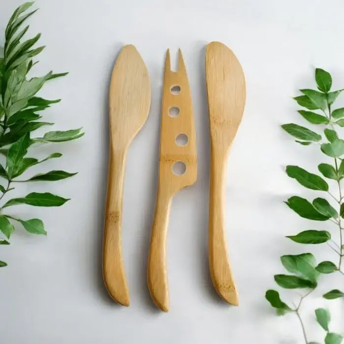 Charcuterie Bamboo Cheese Knife Set