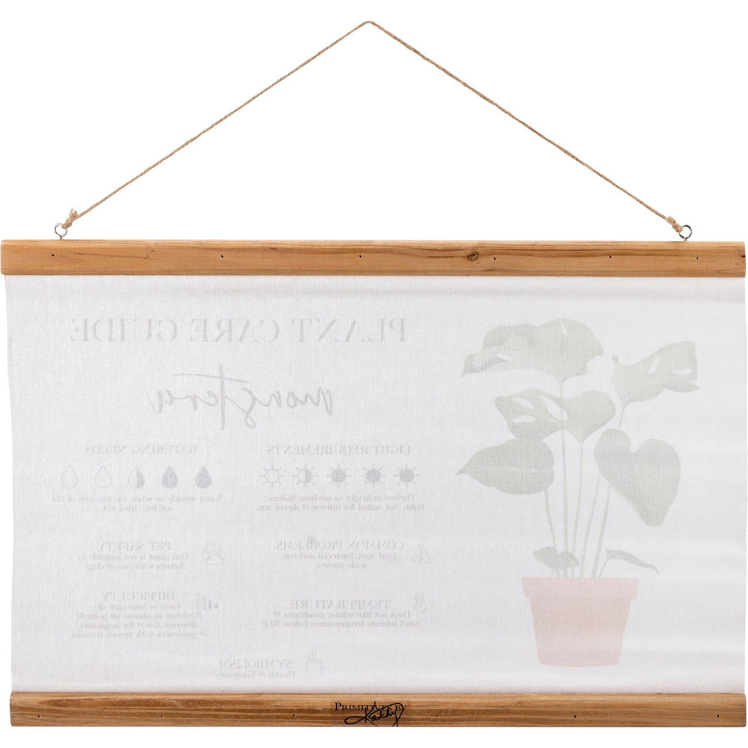 Monstera Guide Wall Decor