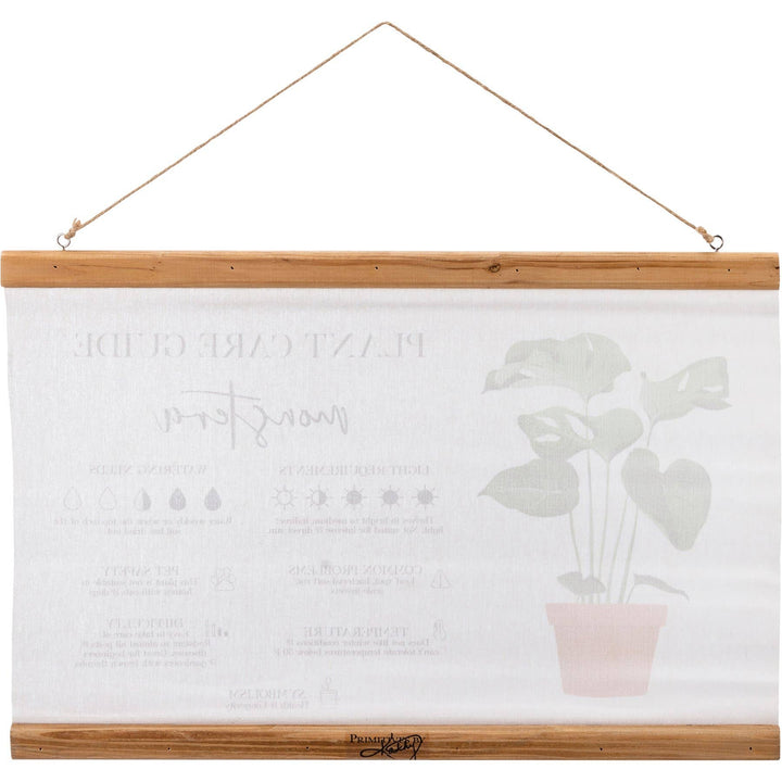 Monstera Guide Wall Decor